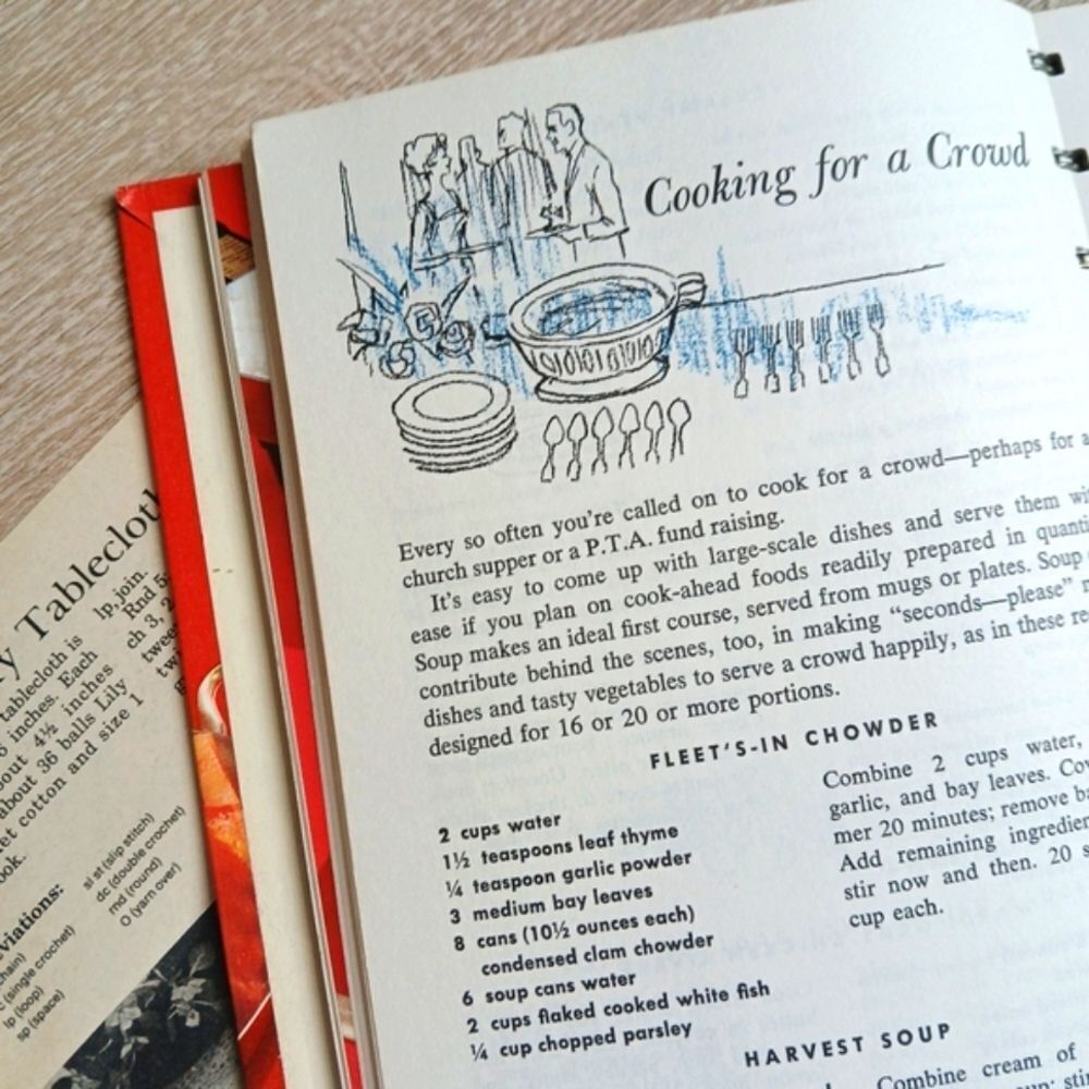 A Campbell Cookbook cooking with Soup Recipes LITHOGRAPH First Edition - Picture 9 of 15